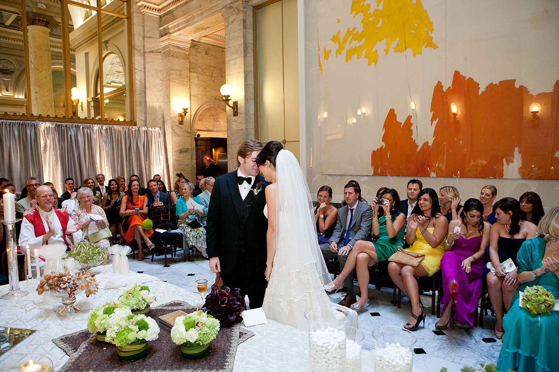 wedding ceremony by Francis Baker Photography